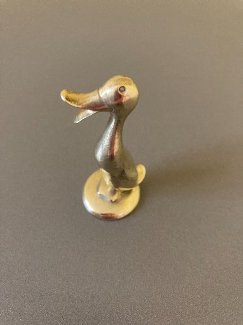 werkstatte hagenauer wien brass duck 1940s - CATEGORY: ANTIQUE METAL - DATED 1940