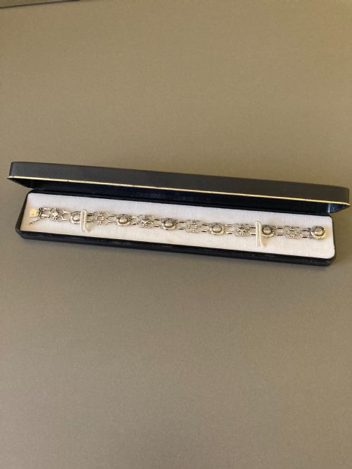 GEORG JENSEN DANISH SILVER BRACELET NO 50 - ADDITIONAL PHOTO 3