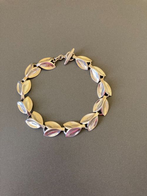 danish silver bracelet 1960s by hermann siersbol - CATEGORY: ANTIQUE JEWELLERY - DATED 1960