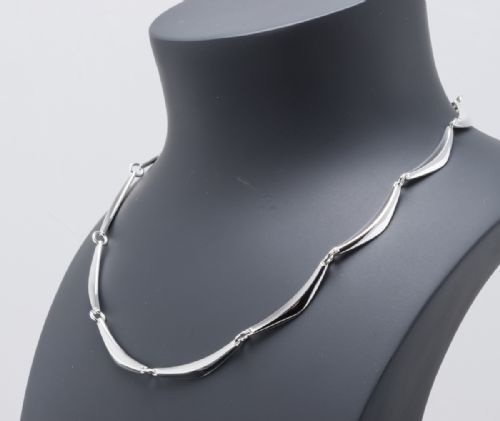 danish sterling silver necklace by randers silver - CATEGORY: ANTIQUE JEWELLERY - DATED 1960