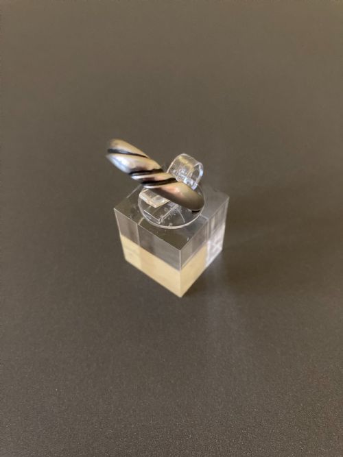 GEORG JENSEN DANISH SILVER RING 1960S - ADDITIONAL PHOTO 1