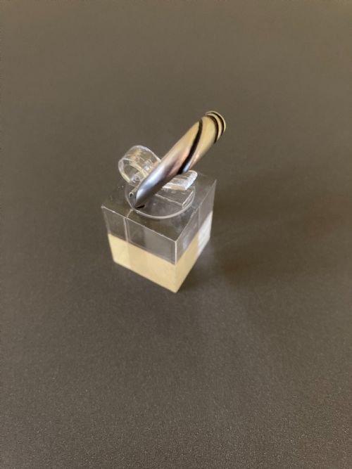 GEORG JENSEN DANISH SILVER RING 1960S - ADDITIONAL PHOTO 3
