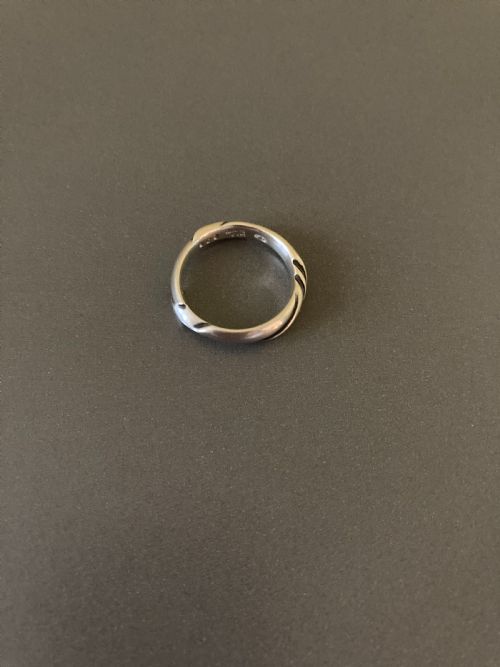 GEORG JENSEN DANISH SILVER RING 1960S - ADDITIONAL PHOTO 4