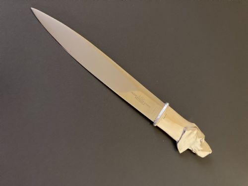 danish silver letter opener c 1910 - CATEGORY: ANTIQUE SILVER - DATED 1910