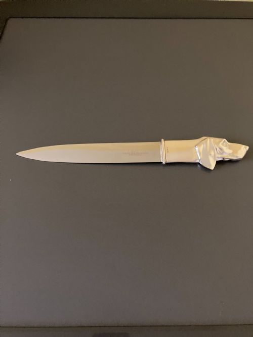 DANISH SILVER LETTER OPENER C 1910 - ADDITIONAL PHOTO 1