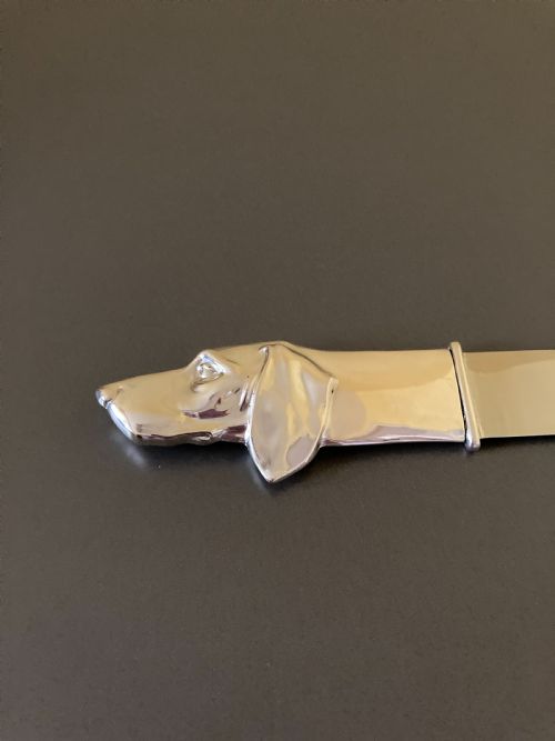 DANISH SILVER LETTER OPENER C 1910 - ADDITIONAL PHOTO 3