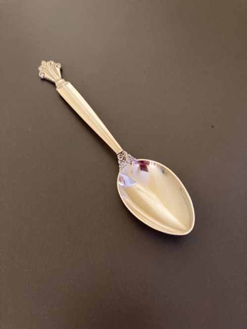 georg jensen danish silver spoon 1926 - CATEGORY: ANTIQUE SILVER - DATED 1920