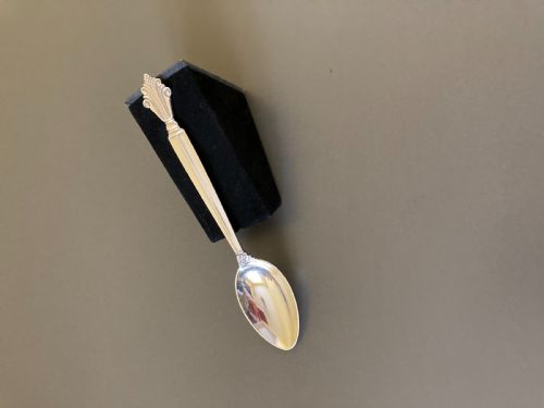 GEORG JENSEN DANISH SILVER SPOON 1926 - ADDITIONAL PHOTO 1