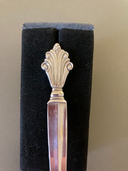 GEORG JENSEN DANISH SILVER SPOON 1926 - ADDITIONAL PHOTO 3