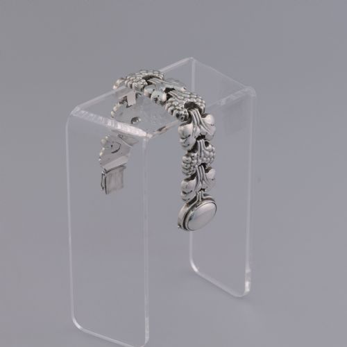 GEORG JENSEN DANISH SILVER PARIS BRACELET - ADDITIONAL PHOTO 1