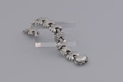 GEORG JENSEN DANISH SILVER PARIS BRACELET - ADDITIONAL PHOTO 3