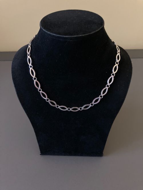 DANISH SILVER NECKLACE BY RANDERS SILVER - ADDITIONAL PHOTO 2