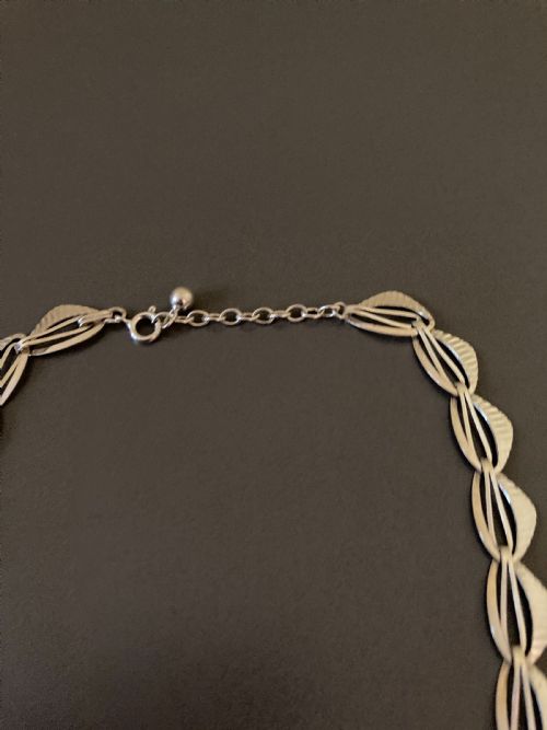 DANISH SILVER NECKLACE 1950S - ADDITIONAL PHOTO 2