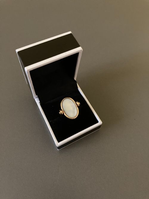 georg jensen 18ct gold ring 1960s - CATEGORY: ANTIQUE JEWELLERY - DATED 1960