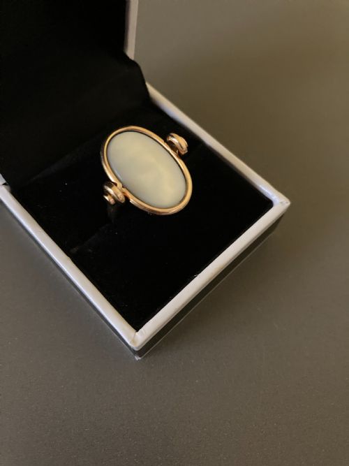 GEORG JENSEN 18CT GOLD RING 1960S - ADDITIONAL PHOTO 3