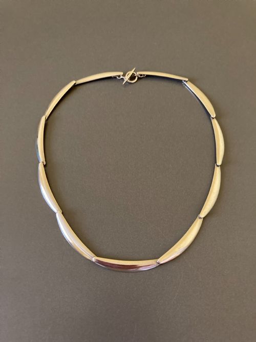 danish silver necklace 1960s by th skatrordam - CATEGORY: ANTIQUE JEWELLERY - DATED 1960