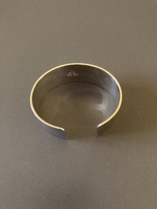 DANISH SILVER BANGLE 1960S - ADDITIONAL PHOTO 3