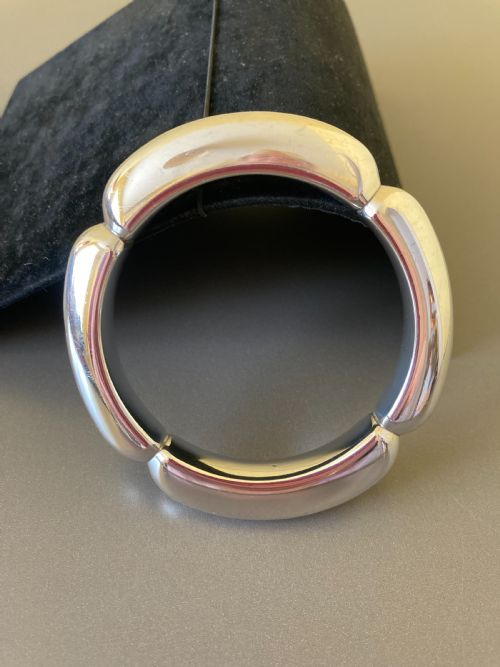 georg jensen danish silver bangle no 253 1960s - CATEGORY: ANTIQUE JEWELLERY - DATED 1960