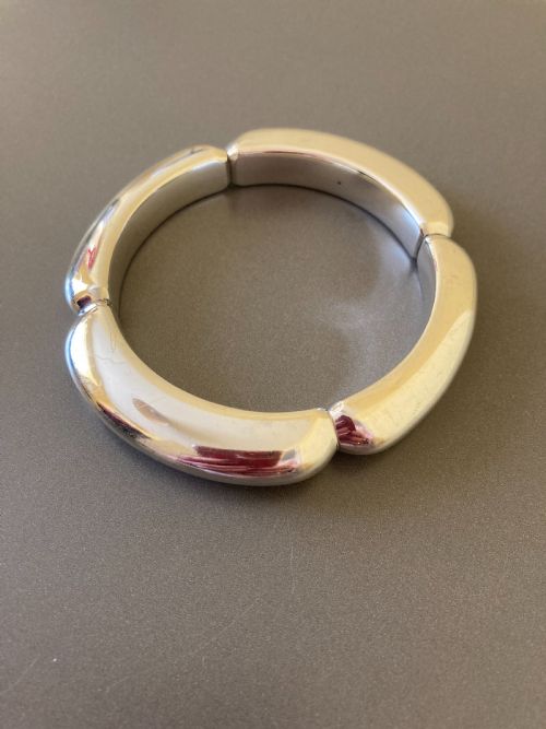 GEORG JENSEN DANISH SILVER BANGLE NO 253 1960S - ADDITIONAL PHOTO 2