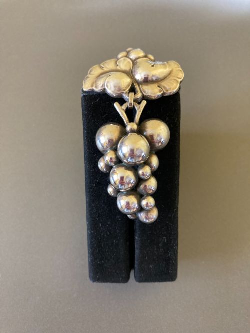 GEORG JENSEN DANISH SILVER BROOCH NO 217 - ADDITIONAL PHOTO 3