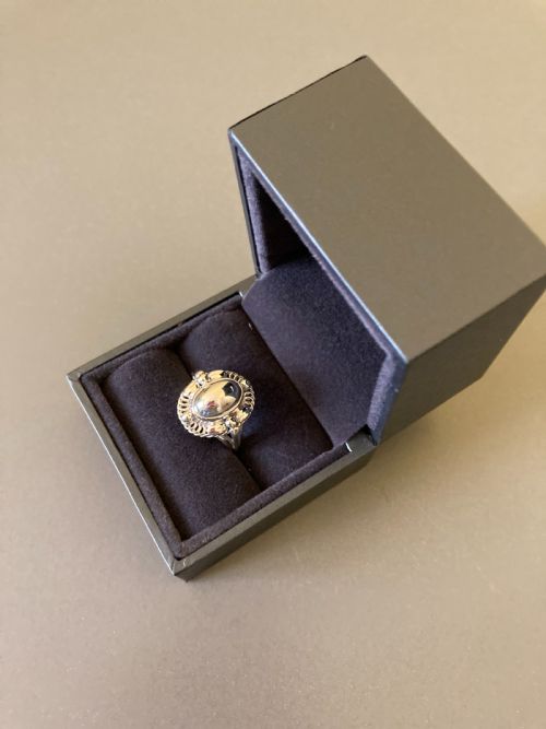 GEORG JENSEN DANISH SILVER RING NO 1A - ADDITIONAL PHOTO 1