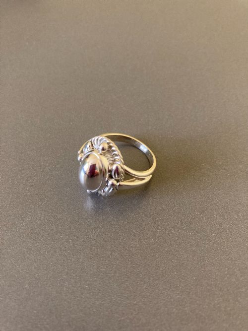 GEORG JENSEN DANISH SILVER RING NO 1A - ADDITIONAL PHOTO 2