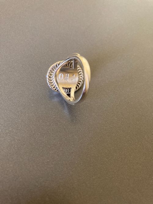 GEORG JENSEN DANISH SILVER RING NO 1A - ADDITIONAL PHOTO 3