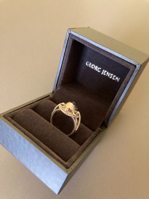GEORG JENSEN DANISH SILVER RING NO 1A - ADDITIONAL PHOTO 5