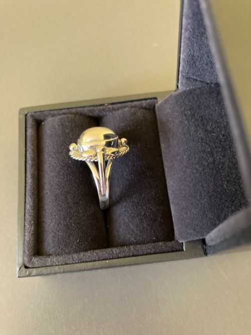 GEORG JENSEN DANISH SILVER RING NO 1A - ADDITIONAL PHOTO 6