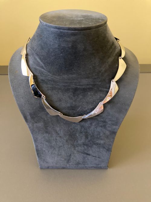 DANISH SILVER NECKLACE BY RANDERS SILVER - ADDITIONAL PHOTO 2