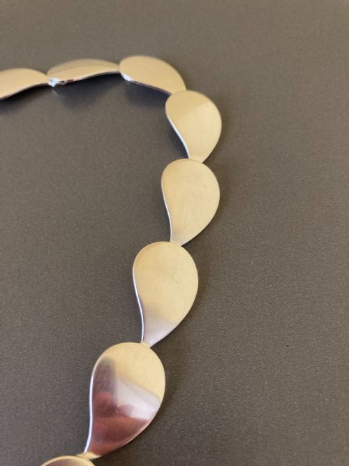 DANISH SILVER NECKLACE BY RANDERS SILVER - ADDITIONAL PHOTO 1
