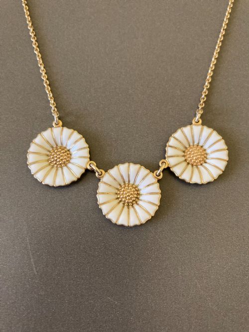 ANTON MICHELSEN DANISH SILVER DAISY NECKLACE - ADDITIONAL PHOTO 1