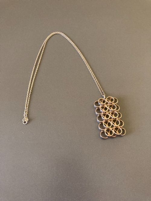 finnish silver pendant 1960s - CATEGORY: ANTIQUE JEWELLERY - DATED 1960