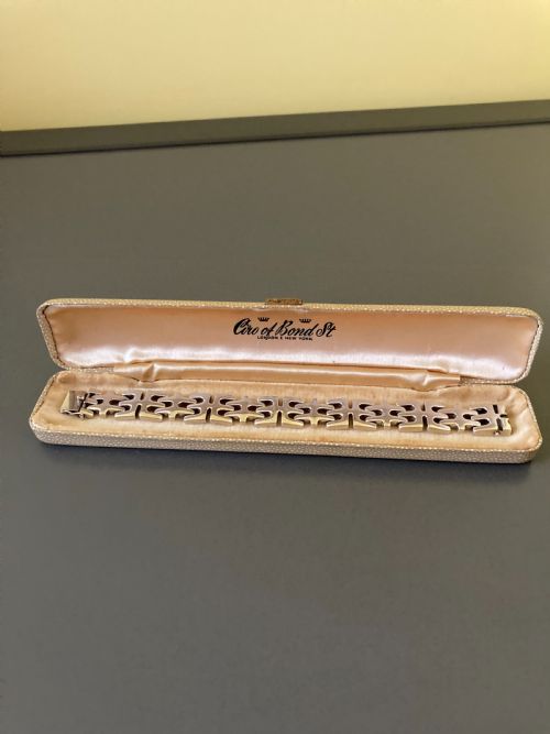 GEORG JENSEN DANISH SILVER BRACELET 1950S - ADDITIONAL PHOTO 3