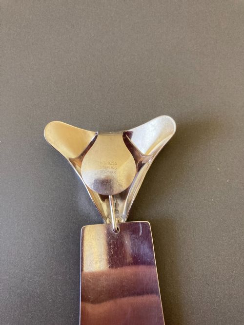 DANISH SILVER PENDANTBY HERMANN SIERSBOL 1960S - ADDITIONAL PHOTO 3