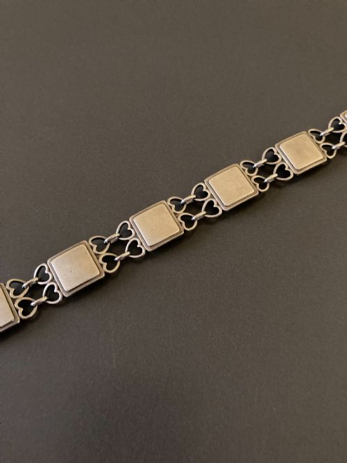 GEORG JENSEN DANISH SILVER BRACELET NO 70 - ADDITIONAL PHOTO 1