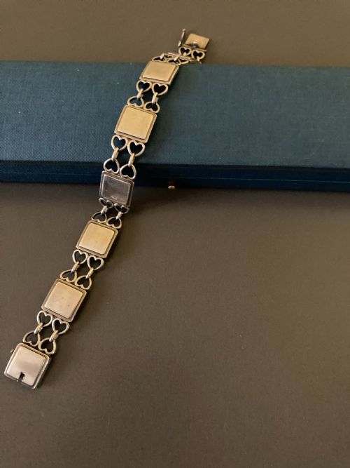 GEORG JENSEN DANISH SILVER BRACELET NO 70 - ADDITIONAL PHOTO 4