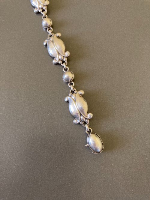 GEORG JENSEN DANISH SILVER BRACELET NO 11 - ADDITIONAL PHOTO 1