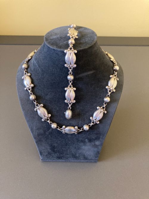 GEORG JENSEN DANISH SILVER BRACELET NO 11 - ADDITIONAL PHOTO 5