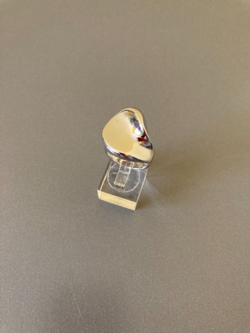 DANISH SILVER RING 1960S BY RANDERS SILVER - ADDITIONAL PHOTO 1