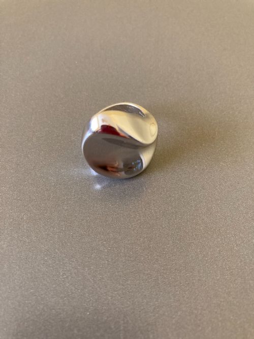 DANISH SILVER RING 1960S BY RANDERS SILVER - ADDITIONAL PHOTO 3