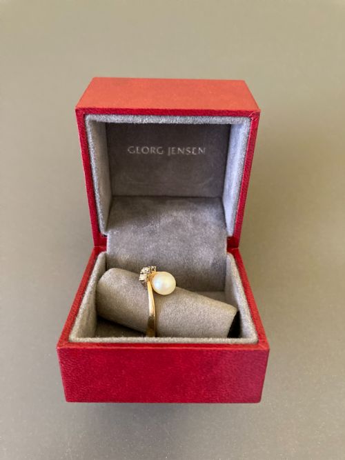 GEORG JENSEN 18CT GOLD RING - ADDITIONAL PHOTO 3