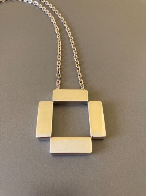 GEORG JENSEN DANISH SILVER PENDANT NO 379 - ADDITIONAL PHOTO 1