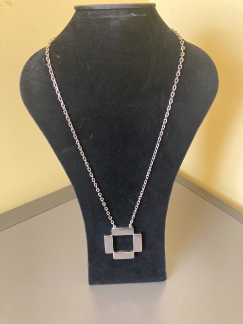 GEORG JENSEN DANISH SILVER PENDANT NO 379 - ADDITIONAL PHOTO 2