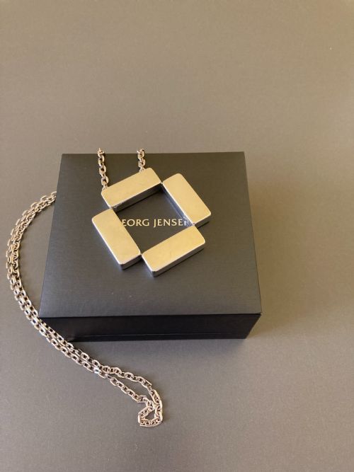 GEORG JENSEN DANISH SILVER PENDANT NO 379 - ADDITIONAL PHOTO 5