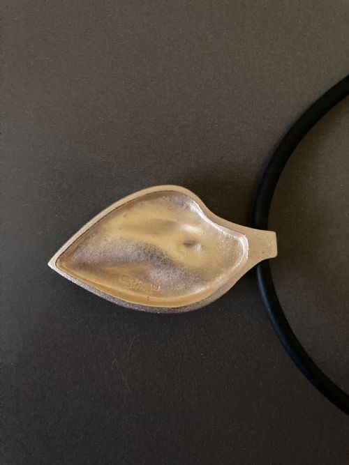 LAPPONIA FINNISH SILVER PENDANT ON TORQUE 1960S - ADDITIONAL PHOTO 5