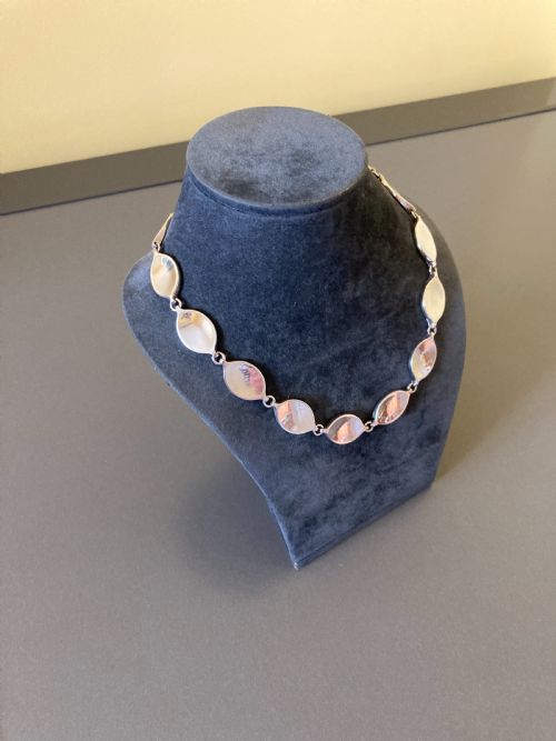 GEORG JENSEN DANISH SILVER NECKLACE NO 171 - ADDITIONAL PHOTO 3