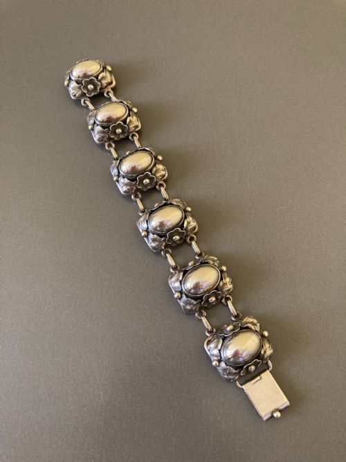 DANISH SILVER BRACELET 1930S - ADDITIONAL PHOTO 3