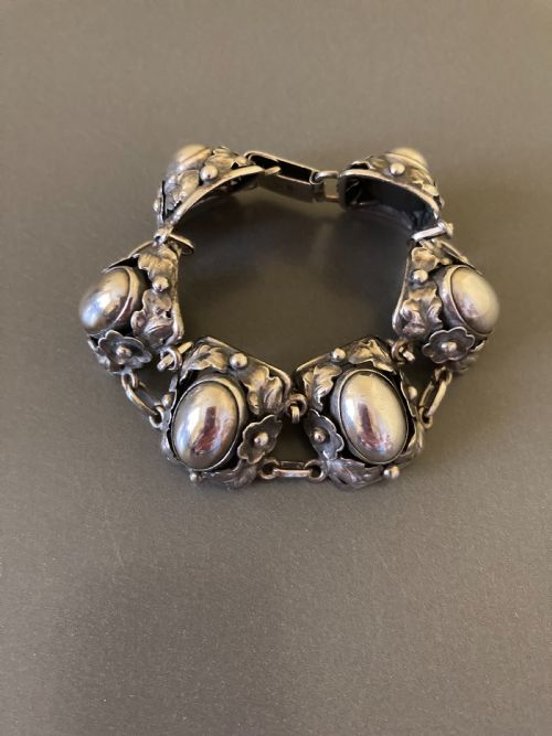 DANISH SILVER BRACELET 1930S - ADDITIONAL PHOTO 4