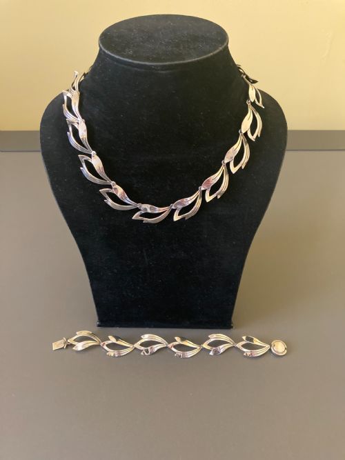 DANISH SILVER BRACELET 1960S BY N E FROM - ADDITIONAL PHOTO 5